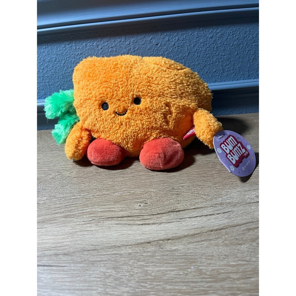 BumBumz By Russ 5" Carson The Carrot Plush SpringBumz Series Orange